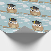 Afstuderen Owl Cadeaupapier (Hoek)