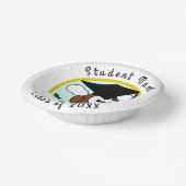 Afstuderen Owl Papieren Kommen (Gebogen)