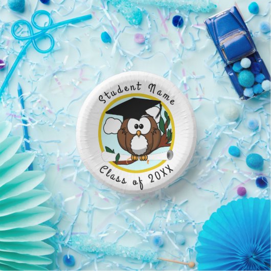 Afstuderen Owl Papieren Kommen (Feest)