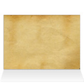 AFSTUDEREN OWL PARCHMENT BROWN WAX SEAL MONOGRAM (Binnen Horizontaal (Boven))