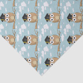 Afstuderen Owl Tissuepapier (Detail)