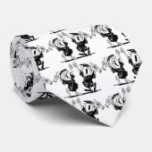 Afstuderen Paar of Vrienden Klasse van 20XX Stropdas (Opgerold)