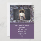 Afstuderen Paarse Amethyst Kaart (Achterkant)