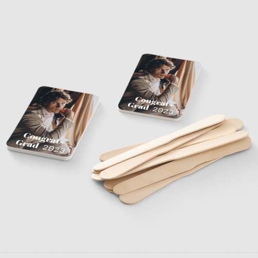 Afstuderen Paddle Fan Handwaaier (Niet-gemonteerd)