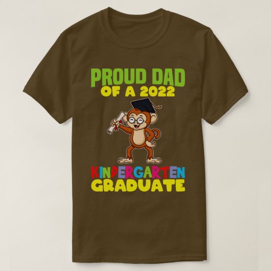 Afstuderen Papa 2022 Kindergarten Afstuderen 1 T-shirt (Design voorkant)