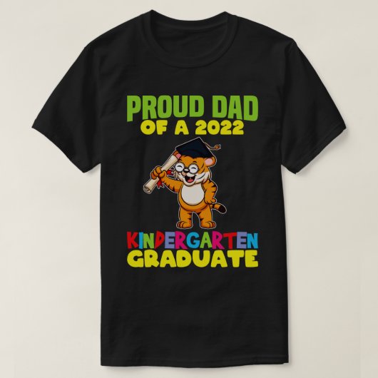 Afstuderen Papa 2022 Kindergarten Afstuderen 2 T-shirt (Design voorkant)