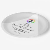 Afstuderen Papier Bord Licht Gra en White HAMbyWG (Gekanteld)
