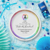 Afstuderen Papier Bord Waterverven HAMbyWG (Feest)