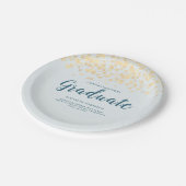 Afstuderen - Papier met persoonlijke naam Napkin Papieren Bordje (Gekanteld)