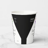 Afstuderen papierbekertjes - HAMbyWhiteGlove Paper Papieren Bekers (Links)