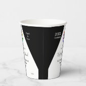 Afstuderen papierbekertjes - HAMbyWhiteGlove Paper Papieren Bekers (Rechts)