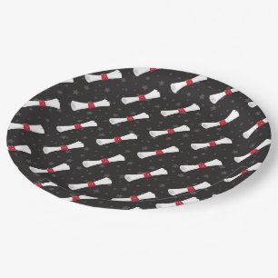 Afstuderen Papieren Borden 9 inch Bordje