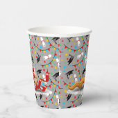 Afstuderen Papierkop Papieren Bekers (Rechts)