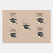 Afstuderen papierlade voor onmiddellijke verpakkin inpakpapier vel (Voorkant)