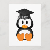 Afstuderen Penguin Aankondigingskaart (Voorkant)