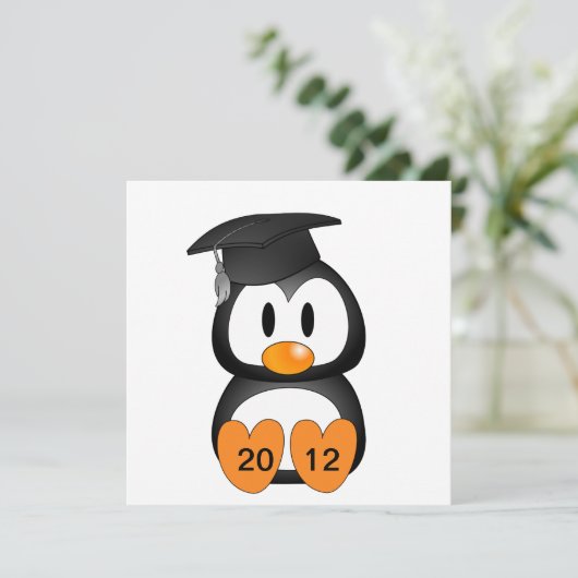  Afstuderen Penguin Kaart (Staand voorkant)