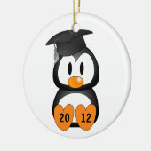 Afstuderen Penguin Keramisch Ornament (Links)