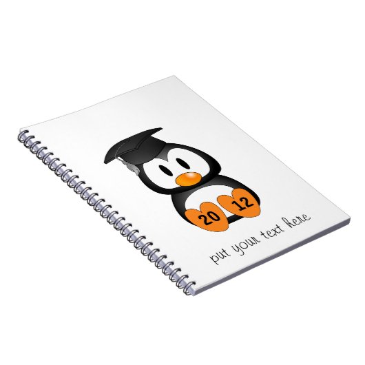  Afstuderen Penguin Notitieboek (Rechterzijde)