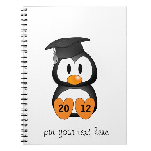  Afstuderen Penguin Notitieboek (Voorkant)