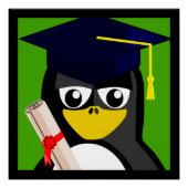 AFSTUDEREN PENGUIN PERFECT POSTER (Voorkant)