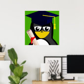 AFSTUDEREN PENGUIN POSTER (Thuiskantoor)