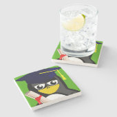 AFSTUDEREN PENGUIN STENEN ONDERZETTER (Zijkant)