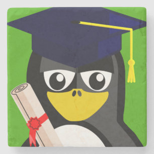 AFSTUDEREN PENGUIN STENEN ONDERZETTER