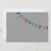 Afstuderen Pennant Flag Banner met foto Kaart (Achterkant)