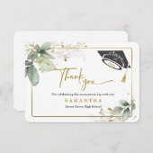 Afstuderen personaliseren Hartelijk dank Kaart (Voorkant / Achterkant)