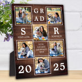 Afstuderen persoonlijke foto's Wooden Afstuderen Fotoplaat