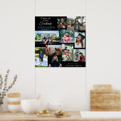 Afstuderen Pet Aangepast multi-fotocollage 6V3 Pos Poster (Keuken)