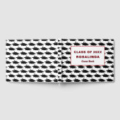 Afstuderen Pet Afstuderen Senior Class Custom Gastenboek (Volledig)