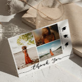 Afstuderen Pet Bedankt Script Afstudeerder Foto Kaart