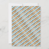 Afstuderen Pet Blauw Afstuderen Kaart (Achterkant)