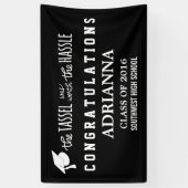 Afstuderen Pet de Tassel was de Hassle waard Spandoek (Verticaal)