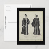  Afstuderen Pet + Geegenzwart Briefkaart (Voorkant / Achterkant)