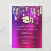 Afstuderen Pet Glitter Holograaf 3D Kaart (Voorkant)