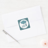 Afstuderen Pet Klasse van Stickers (Envelop)