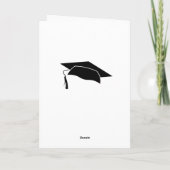 Afstuderen Pet per aspera en astra Kaart (Achterkant)