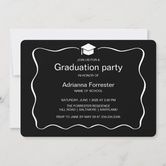 Afstuderen Pet Script Tassel was het gedoe waard Kaart (Achterkant)