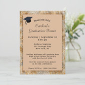 Afstuderen Pet Tan Afstuderen Kaart (Staand voorkant)