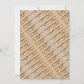 Afstuderen Pet Tan Afstuderen Kaart (Achterkant)