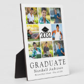 Afstuderen Pet Tassel Photo Collage Keepomwille Fotoplaat (Zijkant)