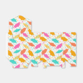 Afstuderen Pet Toss (Tropisch) Bedankdoosjes (Uitgevouwen)