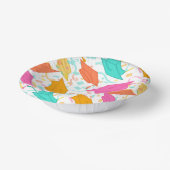 Afstuderen Pet Toss (Tropisch) Papieren Kommen (Gebogen)