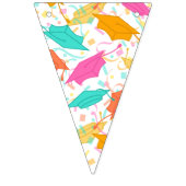 Afstuderen Pet Toss (Tropisch) Vlaggetjes (Eerste vlag)