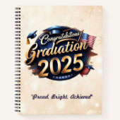 "Afstuderen Pet USA" Notitieboek (Voorkant)