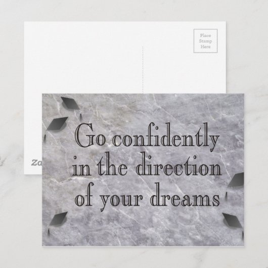 Afstuderen Petten Aankondigingskaart (Voorkant / Achterkant)