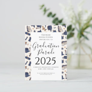 afstuderen Petten Pattern Outdoor Afstuderen Briefkaart