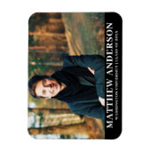 Afstuderen Photo Afstuderen Aankondiging Magneet (Verticaal)